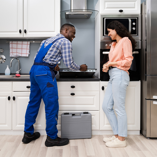can you provide an estimate for cooktop repair before beginning any work in Valley Head WV